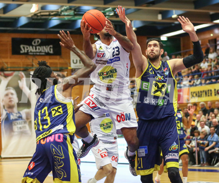 Basketball Superliga 2022/23, Grunddurchgang 5.Runde Gmunden Swans vs. UBSC Graz