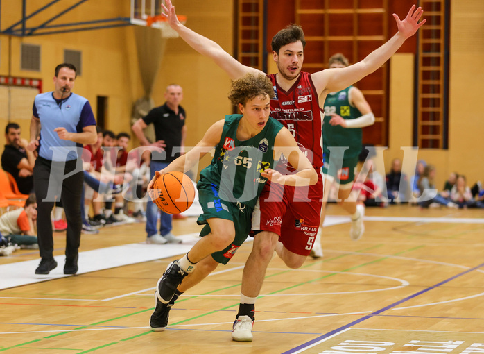 Basketball Zweite Liga 2023/24, Playoff Viertelfinale Spiel 1 Mistelbach Mustangs vs. Dornbirn Lions