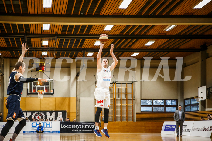 Basketball, Basketball Zweite Liga, Playoff: Viertelfinale 1. Spiel, Mattersburg Rocks, BBC Nord Dragonz, Corey HALLETT (13)