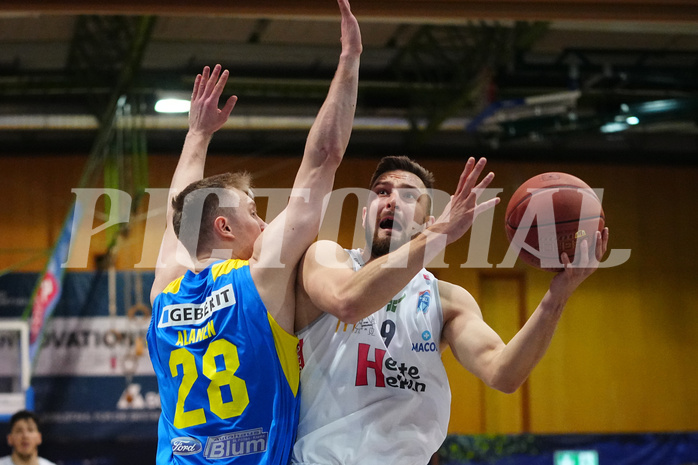 Basketball Superliga 2021/22, 3. Platzierungsrunde, Kapfenberg vs. St.Poelten


