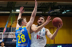 Basketball Superliga 2021/22, 3. Platzierungsrunde, Kapfenberg vs. St.Poelten


