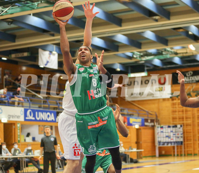 Basketball Superliga 2020/21, 10. Plazierungsrunde Gmunden Swans vs. Kapfenberg Bulls


