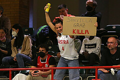 Basketball Damen Superliga 2021/22, Halbfinale Spiel 3 Vienna United vs. UBI Graz


