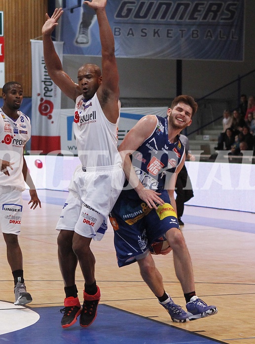 Basketball ABL 2015/16 Grunddurchgang 19.Runde  Oberwart Gunners vs  Kapfenberg Bulls