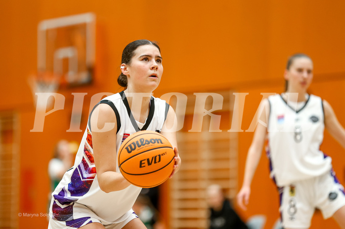 26.01.2025 Österreichischer Basketballverband 2024/25, SLWU19, Vienna United vs. UBI Graz