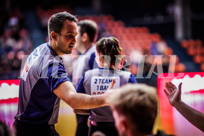 Basketball, Win2Day Superliga 2024/25, Grunddurchgang 2.Runde, BC Vienna, UBSC Graz, Schiedsrichter Basketball, Win2Day Superliga 2024/25, Grunddurchgang 2.Runde, BC Vienna, UBSC Graz, Schiedsrichter