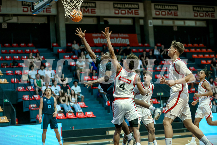 03.05.2025 Österreichischer Basketballverband 2024/25, SLMU19 BC Vienna vs. Vienna Timberwolves