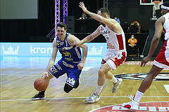 Basketball Superliga 2021/22, Grunddurchgang 18.Runde BC Vienna vs. Gmunden Swans


