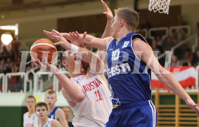 Basketball FIBA U18 European Championship Men 2015 DIV B Team Austria vs. Team Estonia


