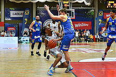 Win2Day Basketball Superliga 2022/23, Playoff,Viertelfinale Spiel 3, Flyers Wels vs SKN St. Pölten