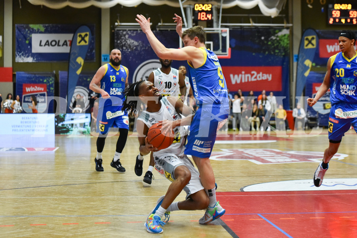 Win2Day Basketball Superliga 2022/23, Playoff,
Viertelfinale Spiel 3, Flyers Wels vs SKN St. Pölten