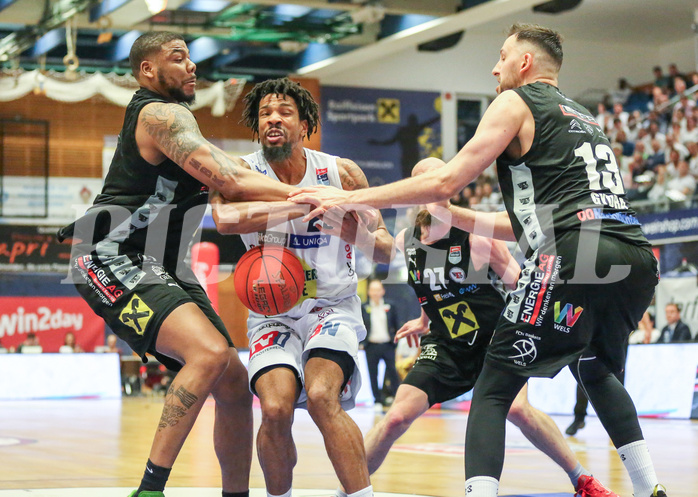 Basketball Superliga 2022/23, Playoff, Semifinale Spiel 3 Gmunden Swans vs. Flyers Wels


