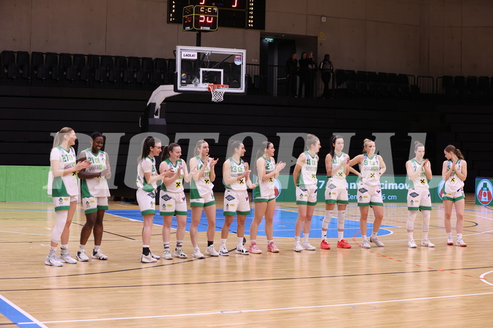 23.03.2024, Graz, Raiffeisen Sportpark, Basketball Damen Superliga 2023/24, Semifinale, Spiel 2, UBI Holding Graz - BK Raiffeisen Duchess Klosterneuburg,  