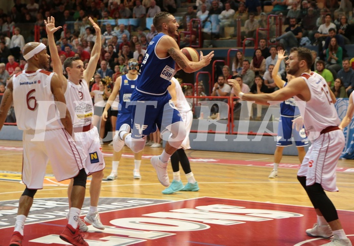 07.10.2018 Basketball ABL 2018/19 Grunddurchgang 2. Runde Traiskirchen Lions vs. Oberwart Gunners