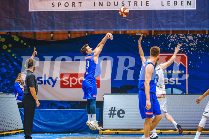 Basketball Basketball Superliga 2020/21, Grunddurchgang 9.Runde Kapfenberg Bulls vs. D.C. Timberwolves