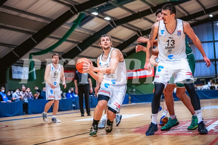 Basketball Basketball Superliga 2021/22, Grunddurchgang 17.Runde Vienna D.C. Timberwolves vs. Kapfenberg Bulls