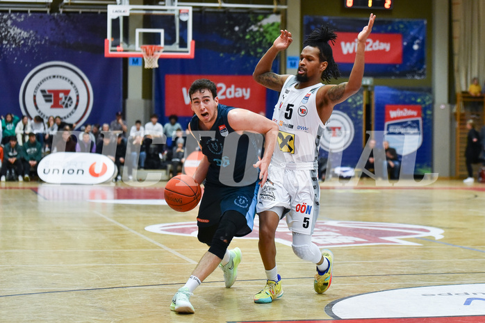 Win2Day Basketball Superliga 2022/23, Grunddurchgang. 16.Runde Flyers Wels vs. Timberwolves,
