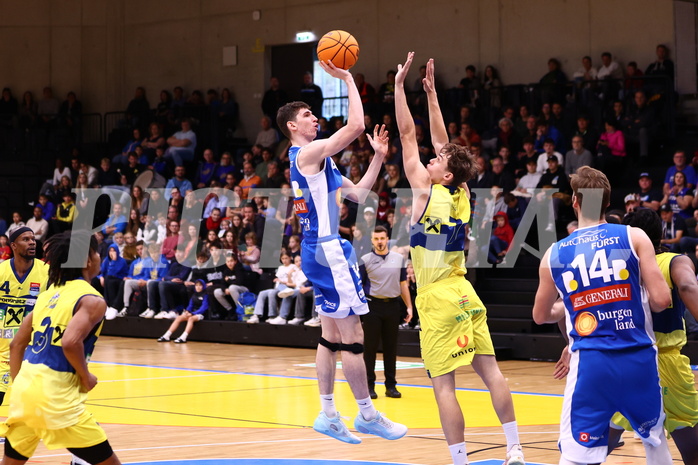 01.11.2023, Graz, Raiffeisen Sportpark Graz, Basketball Superliga 2023/24, Grunddurchgang, Runde 5, UBSC Raiffeisen Graz vs. Unger Steel Gunners Oberwart 