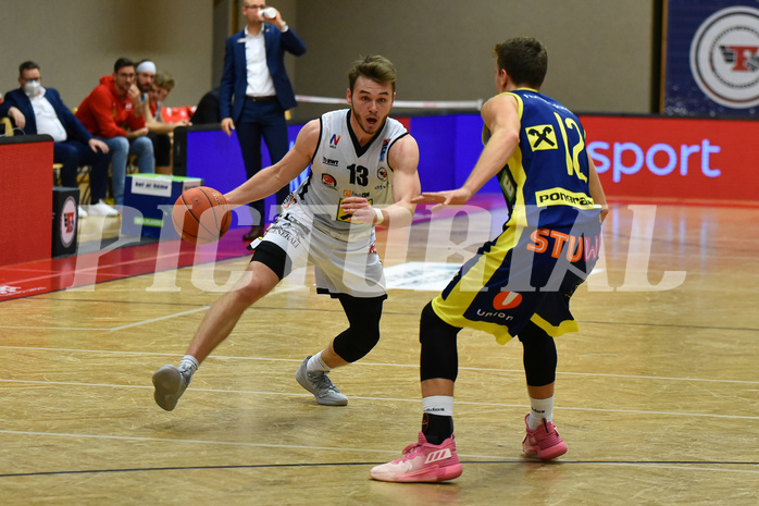 Basketball Superliga 2021/22, Grunddurchgang. 4.Runde Flyers Wels vs. UBSC Raiffeisen Graz