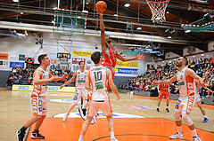 Basketball Superliga 2023/24, Grunddurchgang 22.Runde Klosterneuburg Dukes vs. Traiskirchen Lions