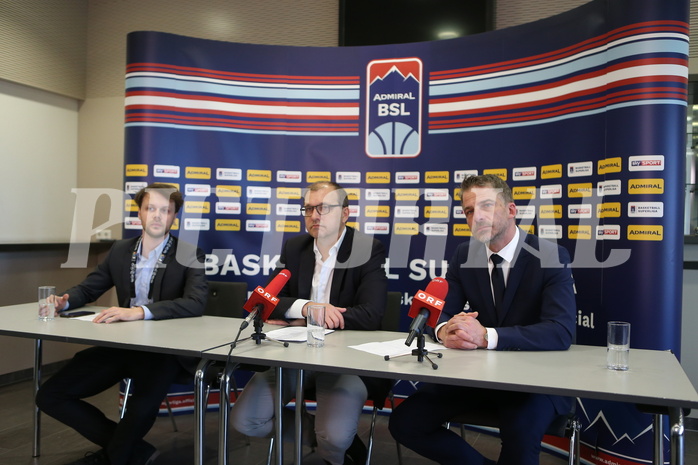 Basketball Superliga 2019/20, Pressekonferenz vs. 


