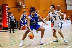 Basketball, Basketball Zweite Liga 2024/25, Grunddurchgang 21.Runde, Vienna Timberwolves, Kufstein Towers, Calvin Poulina (4)