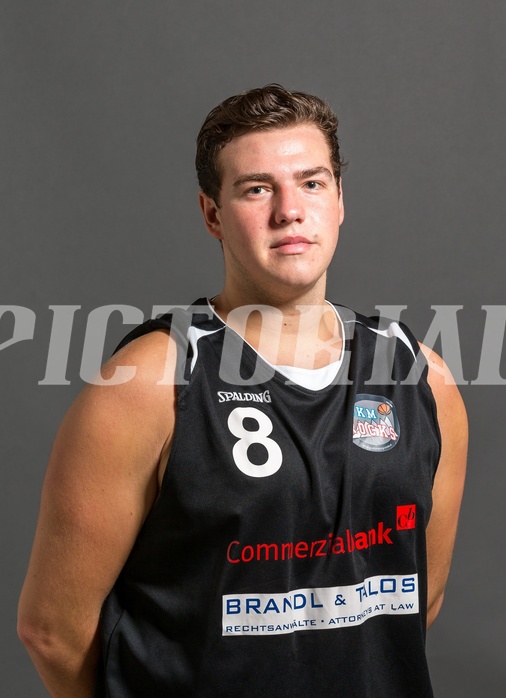 Basketball, 2.Bundesliga, Teampictures, Mattersburg Rocks 2017/18, , Fabian POREMBA (8)
