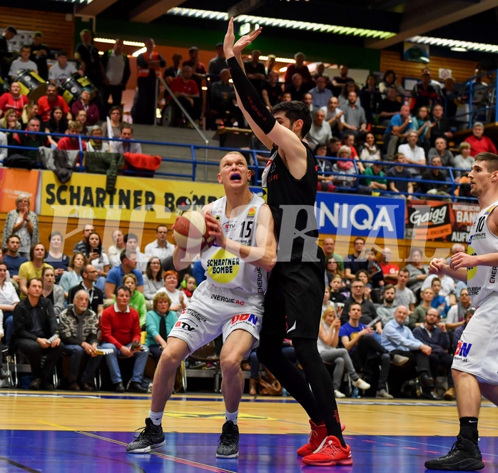 8 Basketball ABL 2017/18 CUP HF Gmunden Swans vs Flyers Wels