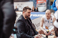 Basketball, Basketball Superliga 2023/24 , Qualifikationsrunde 4, Oberwart Gunners, BBC Nord Dragonz, Horst Leitner (Head Coach)