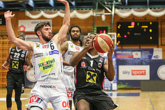 Basketball Superliga 2020/21, 8. Plazierungsrunde Gmunden Swans vs. Flyers Wels


