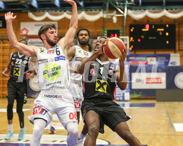 Basketball Superliga 2020/21, 8. Plazierungsrunde Gmunden Swans vs. Flyers Wels


