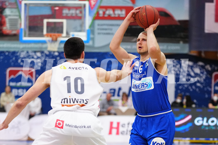 Basketball Superliga 2021/22, 8. Platzierungsrunde, Kapfenberg vs. Oberwart


