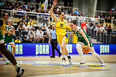Basketball, Win2Day Basketball Damen Superliga 2023/24, Playoff, Finale Spiel 3, SKN St. Pölten, UBI Graz, Michaela Wildbacher (9), Simone Schwarzinger (7)