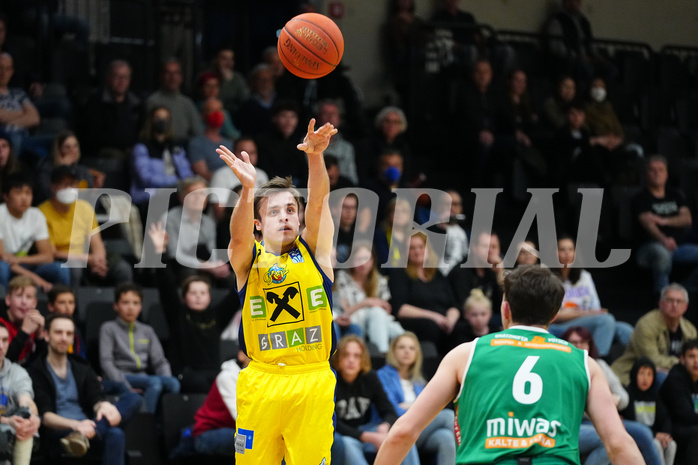 Basketball Superliga 2021/22, 10. Platzierungsrunde, UBSC Graz vs. Kapfenberg


