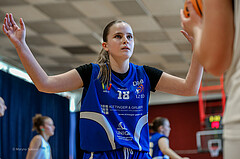 27.04.2025 Österreichischer Basketballverband 2024/25, SLWU16 VF Basket Flames UNION vs. DBB  Basketgirls Wels