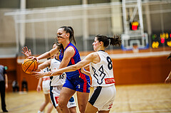 Basketball, Win2Day Basketball Damen Superliga 2024/25, Grunddurchgang 10.Runde, Vienna Timberwolves, UBSC DBBC Graz, Lara Petrovic (3)