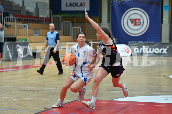 Basketball Damen Supercup 2024/25, 4.Runde, DBB Wels vs Vienna United,

