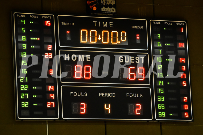 Basketball Superliga 2021/22, Grunddurchgang. 6.Runde Flyers Wels vs. D.C. Timberwolves