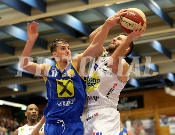 Basketball ABL 2017/18, Grunddurchgang 6.Runde Gmunden Swans vs. UBSC Graz