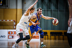 Basketball, Basketball Zweite Liga, Grunddurchgang 4.Runde, Mattersburg Rocks, BBU Salzburg, Luka Milovac (55)