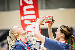 Basketball, Win2Day Basketball Damen Superliga 2023/24, Playoff, Finale Spiel 3, SKN St. Pölten, UBI Graz, 