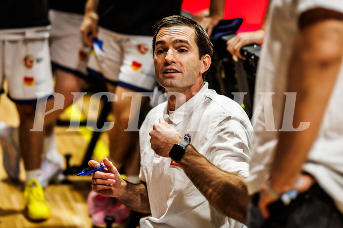 Basketball, win2day Basketball Superliga 2024/25, Grunddurchgang Runde 3, BBC Nord Dragonz, Flyers Wels, Felix Jambor (Head Coach)