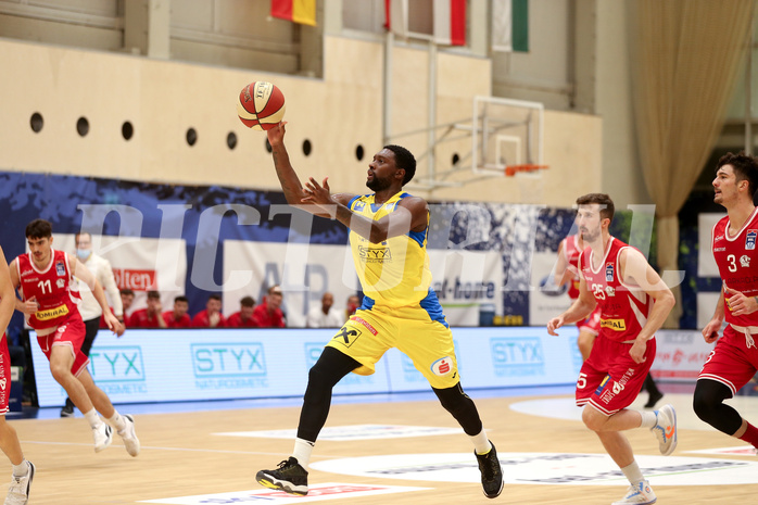 Basketball Superliga 20120/21, Grunddurchgang 3.Runde SKN St.Pölten vs. Traiskirchen Lions


