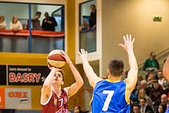 Basketball ABL 2015/16 Grunddurchgang 30.Runde Traiskirchen Lions vs. UBSC Graz