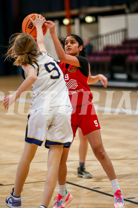 18.01.2025 Österreichischer Basketballverband 2024/25, SLWU16, WAT 3 Capricorns vs. ASKÖ Radenthein Garnets