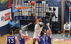 Basketball Superliaga 2021/22, 6.Qualifikationsrunde Traiskirchen Lions vs. D.C. Timberwolves