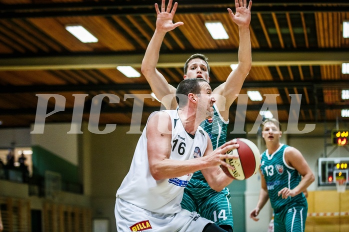 Basketball, 2.Bundesliga, Grunddurchgang 2.Runde, Mattersburg Rocks, KOS Celovec, Corey HALETT (16)