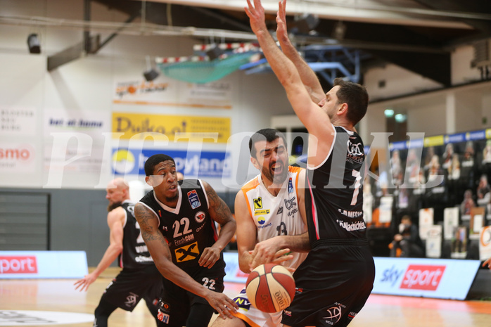 Basketball Superliga 20120/21, Grunddurchgang 9.Runde Klosterneuburg Dukes vs. Flyers Wels


