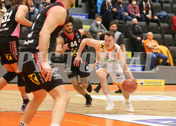 Basketball Superliga 2021/22, Grunddurchgang 17.Runde Klosterneuburg Dukes vs. Flyers Wels