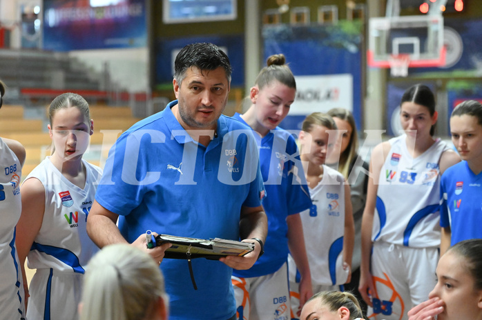 Basketball Superliga 2024/25, Grunddurchgang 9.Runde, DBB Wels vs Vienna United,

